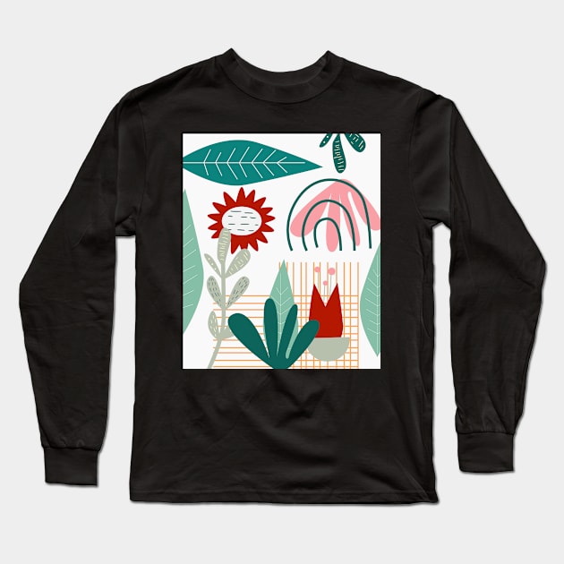 Conceptual flora Long Sleeve T-Shirt by cocodes